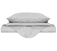 Copripiumino Singolo con Sacco e Federe Doubleface Bianco/Bianco