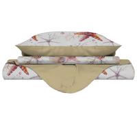 Copripiumino Singolo con Stampa sul Sacco e Federe Doubleface Starfish