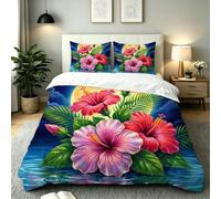 Copripiumino Singolo Fiore Rosa 150x200, ZW825