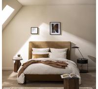 Copripiumino stampato in flanella di cotone, EQUILIBRE, 260 x 240 cm, ESSIX