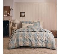 Copripiumino stampato in flanella di cotone, Tartan, 240 x 220 cm, ESSIX