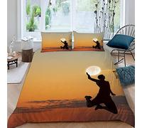 Copripiumino super king size per fan di pallacanestro e giocatore di pallacanestro biancheria da letto moderna 3D con cerniera, set di biancheria da letto di lusso per camera da letto 3 pezzi in poliestere
