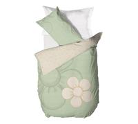 Copripiumino Thun Elegance Daisy Parure Piazza E Mezza Unisex Cotone Verde