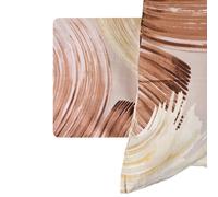 Copripiumone matrimoniale e federe Bassetti Brush Move beige