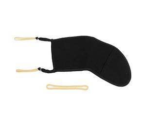 Copripogginote per Violino in Cotone Nero, Protezione Morbida per 3/4 e 4/4, Pad Fodera Premium per Tutela del Poggiamento - Comfort Ergonomico, Facile da Pulire, Uso Prolung