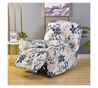 Copripoltrona 1 Posto con Braccioli Relax Reclinabile Universale Copri Poltrona Elasticizzato Lavabile Rimovibile Fodera per Poltrona Poltroncine Relax Copertura per Poltrona Elettrica Reclinabile ( C