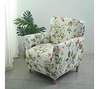 Copripoltrona 1 Posto con Braccioli Relax Reclinabile Universale Copri Poltrona Elasticizzato Lavabile Rimovibile Fodera per Poltrona Poltroncine Relax Copertura per Poltrona Elettrica Reclinabile ( C