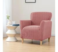 Copripoltrona 1 Posto con Braccioli Relax Reclinabile Universale Copri Poltrona Elasticizzato Lavabile Rimovibile Fodera per Poltrona Poltroncine Relax Copertura per Poltrona Elettrica Reclinabile ( C