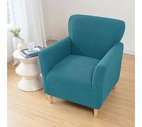 Copripoltrona 1 Posto con Braccioli Relax Reclinabile Universale Copri Poltrona Elasticizzato Lavabile Rimovibile Fodera per Poltrona Poltroncine Relax Copertura per Poltrona Elettrica Reclinabile ( C