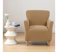 Copripoltrona 1 Posto con Braccioli Relax Reclinabile Universale Copri Poltrona Elasticizzato Lavabile Rimovibile Fodera per Poltrona Poltroncine Relax Copertura per Poltrona Elettrica Reclinabile ( C