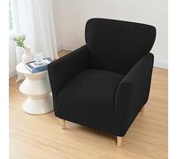Copripoltrona 1 Posto con Braccioli Relax Reclinabile Universale Copri Poltrona Elasticizzato Lavabile Rimovibile Fodera per Poltrona Poltroncine Relax Copertura per Poltrona Elettrica Reclinabile ( C