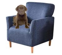 Copripoltrona 1 Posto Elasticizzato Copripoltrona Universale Chesterfield a Tinta Unita Spandex Fodere Copripoltrona da Cocktail con Braccioli Rotondi Coperture per Poltrona ( Color : #22 , Size : 1pc