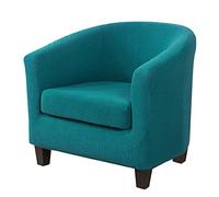 Copripoltrona 1 Posto Fodera Sedia da Club Pile Polare,Copridivano Elasticizzato Copri Poltrona,Lavabile Rimovibile Coperture Protettive per Poltrona Club per Tullsta Soggiorno,verde smeraldo,1Pc