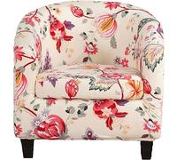 Copripoltrona Chesterfield 1 Posto, Elasticizzato Copripoltrona con Cuscino Separato, Fodere per Poltrona da Cocktail Universale Lavabile Rimovibile,Coperture Protettive per Poltrona Club per Tullsta