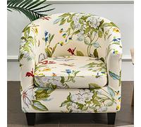 Copripoltrona Per Vasca Copridivano In Elasticizzato Coprisedia Da Club Con Fodere Per Cuscino Separata Fodera Per Poltrona Da Divano Con Protezione Di Antigraffio Gatto Per Salotto(2 Pieces,F)