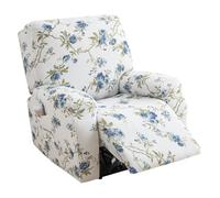 Copripoltrona reclinabile 4 pezzi elasticizzata for poltrona reclinabile | Che rimangono al loro posto, coperture for sedia reclinabile con sollevatore elettrico(14)