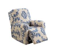 Copripoltrona reclinabile 4 pezzi elasticizzata for poltrona reclinabile | Che rimangono al loro posto, coperture for sedia reclinabile con sollevatore elettrico(7)