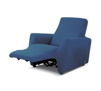 Copripoltrona Reclinabile Antimacchia Elasticizzata Genius Relax Lounge Tinta Un