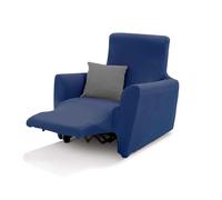Copripoltrona Reclinabile Easy Long Sofa Cover In Tinta Unita