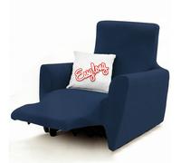 Copripoltrona Reclinabile Poltrone Relax Easy Long elasticizzato Tinta Unita