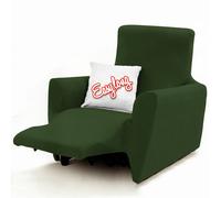 Copripoltrona Reclinabile Poltrone Relax Easy Long elasticizzato Tinta Unita