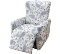 Copripoltrona Relax Reclinabile Con Tasche Fodera Per Poltrona,Universale Coprisedile Chivas Poltrona Reclinabile Relax Completo Elasticizzato, Copertura Per Poltrona ( Color : #16 , Size : 1 Seat )