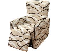Copripoltrona Relax Reclinabile Con Tasche Fodera Per Poltrona,Universale Coprisedile Chivas Poltrona Reclinabile Relax Completo Elasticizzato, Copertura Per Poltrona ( Color : 12# , Size : 1 Seat )