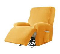 Copripoltrona Relax Reclinabile, Copripoltrona Elettrica Reclinabile | Elasticizzatocon Tasche Universale Copri Poltrona Elettrica Reclinabile con Braccioli(H,1 Posto)
