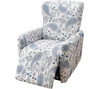 Copripoltrona Relax Reclinabile Elettrica Con Tasche Fodera Per Poltrona,Universale Coprisedile Chivas Poltrona Reclinabile Relax Completo Elasticizzato, Copertura Per Poltrona ( Color : 45# , Size :