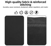 Copripolvere compatto in nylon con coulisse elastica per stampante etichette Nel