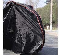 Copripolvere e graffi bici antipolvere impermeabile 1pz nero orlo elastico