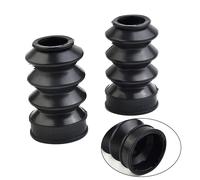 Copripolvere per forcella 39mm ghette in gomma nero accessori per moto set 2pz