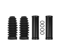 copripolvere per forcella anteriore Adatto per Honda stivali con ghette in gomma per forcella anteriore, ammortizzatore, parapolvere(One Set)
