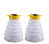 Copripolvere per trapano 2pz Gomma Installazione per facile Copripolvere | Installazione rapida, risparmio per tempo, montaggio per semplice, compatibile per martello elettrico, uso professionale