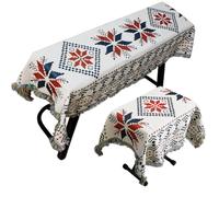Copripolvere Universale Pianola Elettronico Anti Polvere Copri Pianoforte Digitale Coperchio Tessuto Jacquard Spesso Stile Bohémien Adatto Per Tastiera A 61/76/88 Tasti