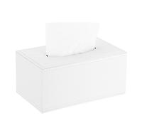 Copriportafazzoletti con base magnetica (Bianco, 20x12x9.5 cm) per