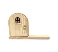 Copripresa Porta Delle Fate In Legno Per Prese A | Sicurezza Bambini per Prese Elettriche Per Casa Asilo Cameretta Camera da Cucina Ufficio Scuola Genitori