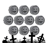 Copriprese, copriprese elettriche,10X Tappo di uscita Ghost Smile | Protezioni per presa elettrica, protezione presa di sicurezza domestica, tappi di sicurezza a prova di