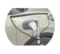 CopriPrese di Ricarica per Auto Elettriche, Impermeabile e Antipioggia per Esterno, Rivestimento Universale per Presa di Ricarica VE, Protezione Antipolvere per Presa di Ricarica(Black)