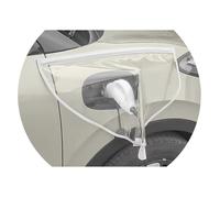 CopriPrese di Ricarica per Auto Elettriche, Impermeabile e Antipioggia per Esterno, Rivestimento Universale per Presa di Ricarica VE, Protezione Antipolvere per Presa di Ricarica(White)