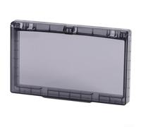 Copriprese elettriche, Plastic Socket Waterproof Box Wall-Mounted Protection(Black)