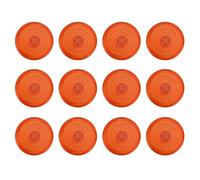 Copripulsante Set da 12, Compatibile con Sallybox, Fightingbox, Slimbox e Flatbox, per Kailh, Cherry, TTC, Akko, Glorious Switches (ORANGE)