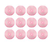 Copripulsante Set da 12, Compatibile con Sallybox, Fightingbox, Slimbox e Flatbox, per Kailh, Cherry, TTC, Akko, Glorious Switches (PINK)