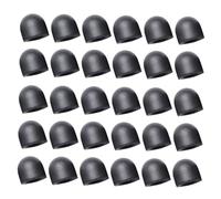 Copripunta della Penna Capacitiva 6.0 in Silicone Nero, 30 Pezzi | Punte per Touchscreen Pen e Touch Pencil, Ricambio, Sostituzione Rapida per Smartphone e Tablet