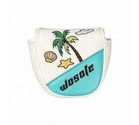 Copriputter da Golf Copritesta Putter Custodia Mazza Cover Testa Decorata Tema Tropicale in PU Testurizzato Protegge Durante il Trasporto Adatto per Torneo Allenamento Green