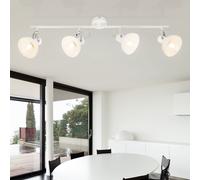 Coprire Faretti Spot Barra Bianco Ess Camera Cromo Lampada Illuminazione [EEK: Non valutato]