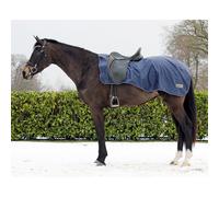 Coprire il cavallo foderato in pile Q-essentials 420D Bleu L