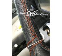 Coprire In Pelle Forata Nera Per Il Volante Di 13 Pollici Di Un'Auto Classica