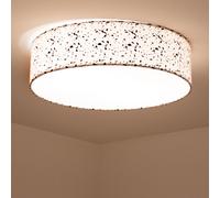 Coprire Lampada Bianco Terrazzo Mosaico Ottica Dormire Camera Illuminazione [EEK: Non valutato]