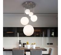 Coprire Lampada LED Pendolo Appesa Luce Vetro Sfere Illuminazione Wohn Ess Sala [EEK: F]